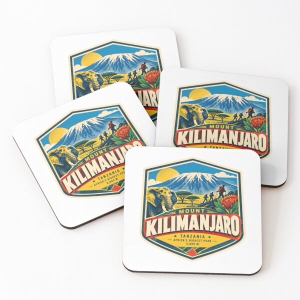 Item preview, Mount Kilimanjaro Tanzania Africa's Highest Peak Hiking Climbing Adventure designed and sold by SkeletonsDanger.