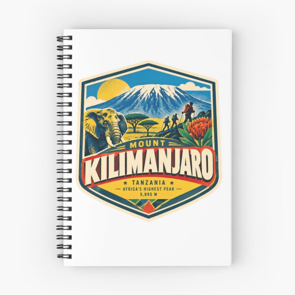 Item preview, Mount Kilimanjaro Tanzania Africa's Highest Peak Hiking Climbing Adventure designed and sold by SkeletonsDanger.