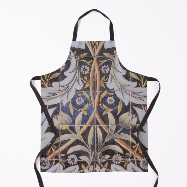 Item preview, Panel of ceramic tiles designed by morris and produced by william de morgan 1876 designed and sold by VeilOfPigments.