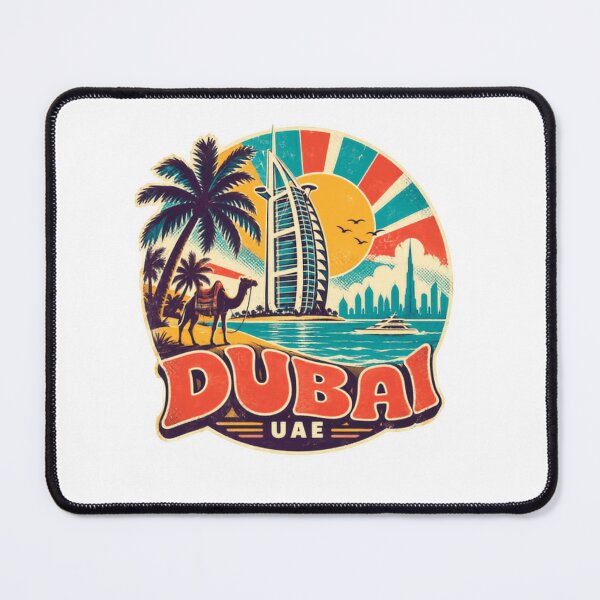 Item preview, Dubai Uae Travel Destination Tourist Vacation Souvenir designed and sold by SkeletonsDanger.