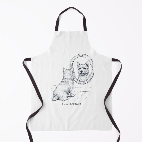 Item preview, Norwich Terrier I Am Charming Mirror Meme Dog Lover designed and sold by dian-rody-crest.