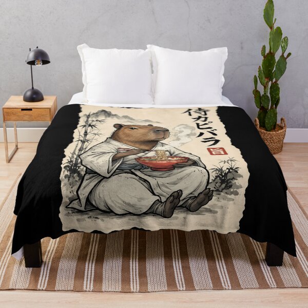 Item preview, Vintage Japanese Capybara Ramen designed and sold by Bob Meme Life.