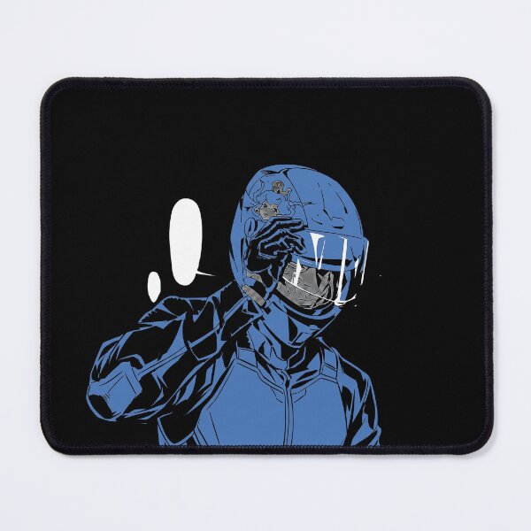 Item preview, Blue Helmet Rider designed and sold by lucianixons.