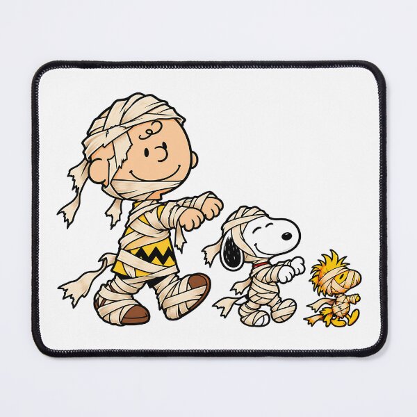 Item preview, Horror Mummy Charlie Brown, Snoopy And Woodstock Halloween designed and sold by artizallart.