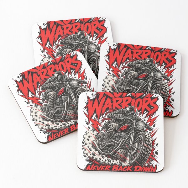 Item preview, ROAD WARRIORS — NEVER BACK DOWN designed and sold by KrungiT Design .
