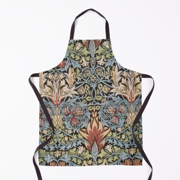 Item preview, Snakeshead printed textile 1876 designed and sold by VeilOfPigments.