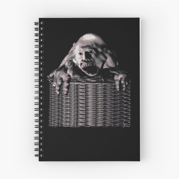 Item preview, Creepy Monster in Woven Basket Halftone Art designed and sold by MelissaHays.