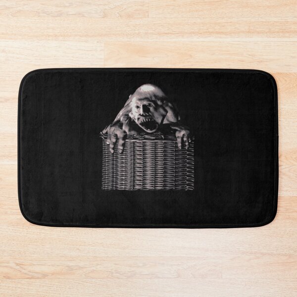 Item preview, Creepy Monster in Woven Basket Halftone Art designed and sold by MelissaHays.
