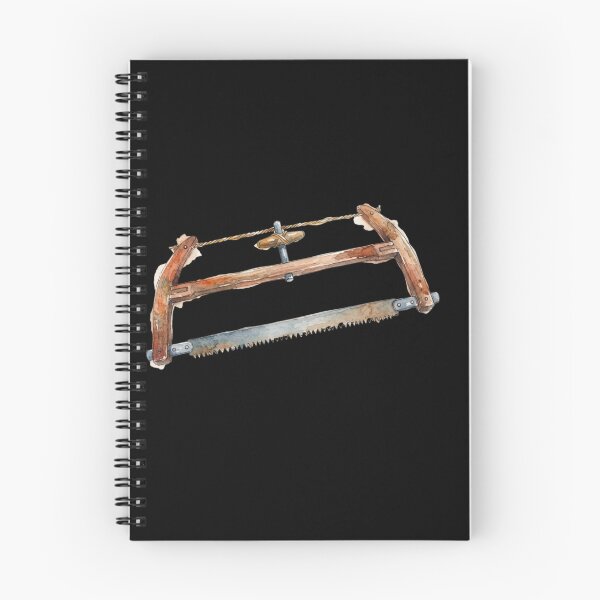 Item preview, Vintage Wooden Bow Saw Watercolor Art designed and sold by bvdesignart.
