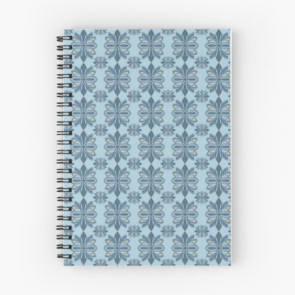 Item preview, Watercolor Floral Damask In Blues designed and sold by Angry Critters.