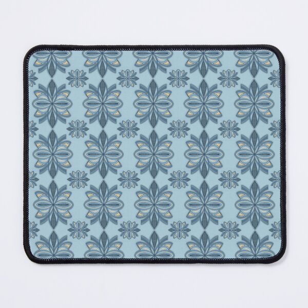 Item preview, Watercolor Floral Damask In Blues designed and sold by Angry Critters.