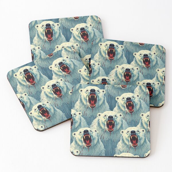 Item preview, Roaring Polar Bear Pattern designed and sold by pUNKnown.