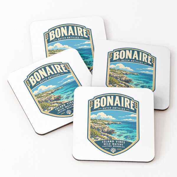 Item preview, Bonaire Dutch Antilles Island Vibes Wild Waters Lasting Memories Caribbean Travel designed and sold by NeedForParks.