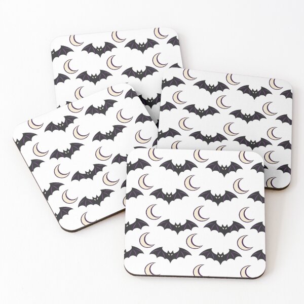 Item preview, Bats and Crescent Moons Pattern designed and sold by S06PMarketing.