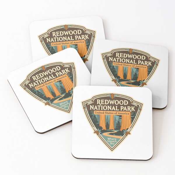 Item preview, Redwood National Park United States Of America Where Giouch Sky Travel Park Visitor Souvenir designed and sold by NeedForParks.