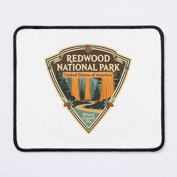 Item preview, Redwood National Park United States Of America Where Giouch Sky Travel Park Visitor Souvenir designed and sold by NeedForParks.