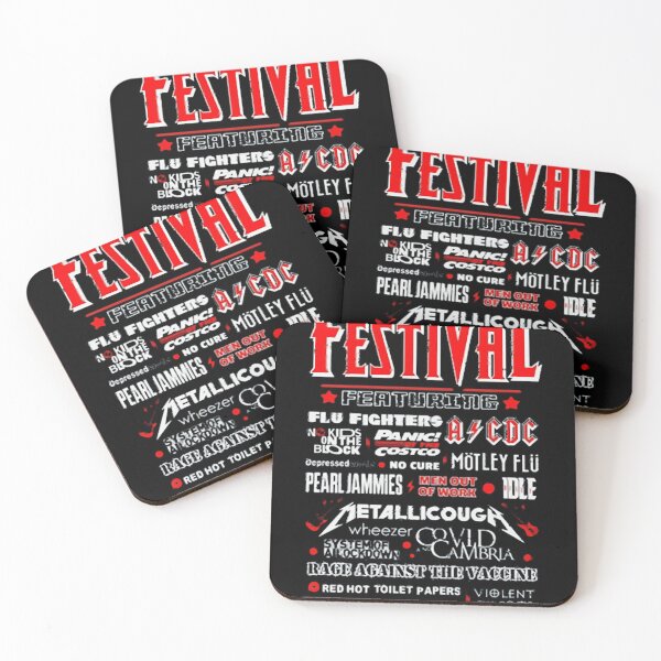 Item preview, Sarcastic Stay At Home Festival Parody Music Poster designed and sold by qlam8297.