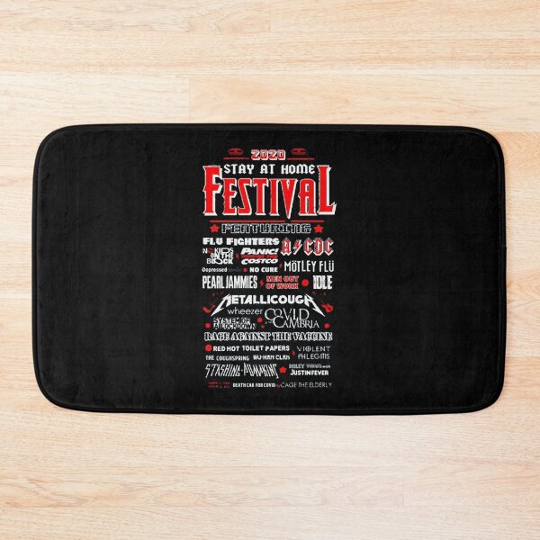 Item preview, Sarcastic Stay At Home Festival Parody Music Poster designed and sold by qlam8297.