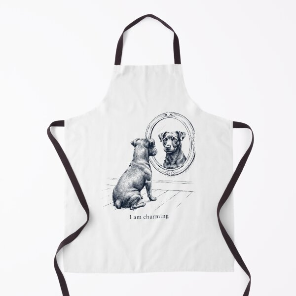 Item preview, Patterdale Terrier I Am Charming Mirror Meme Dog Lover designed and sold by dian-rody-crest.