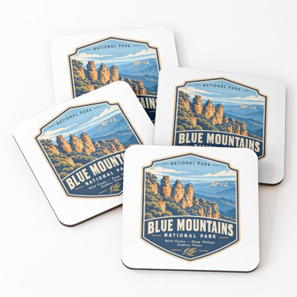 Item preview, Blue Mountains National Park Australia Travel Hiking Souvenir Explorer designed and sold by NeedForParks.