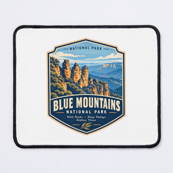 Item preview, Blue Mountains National Park Australia Travel Hiking Souvenir Explorer designed and sold by NeedForParks.