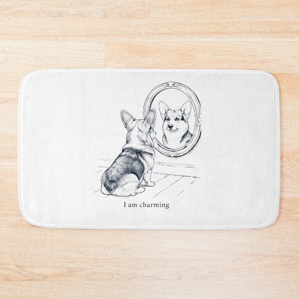 Item preview, Pembroke Welsh Corgi I Am Charming Mirror Meme Dog Lover designed and sold by dian-rody-crest.