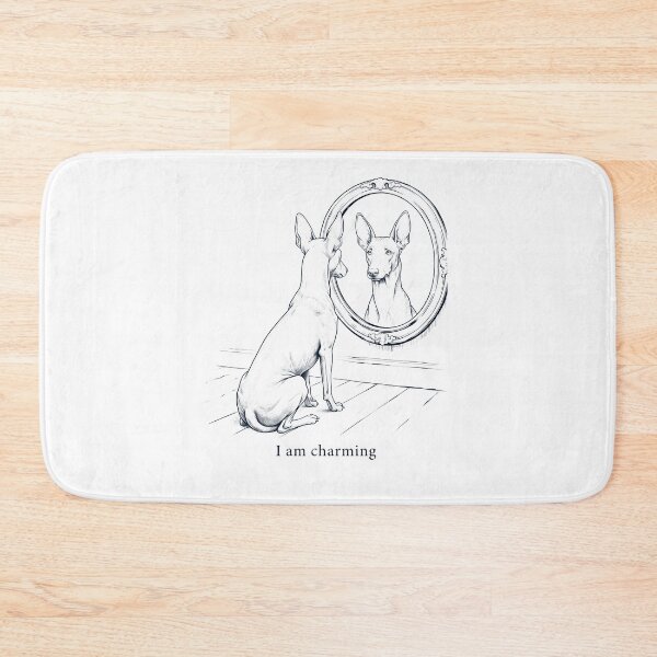 Item preview, Pharaoh Hound I Am Charming Mirror Meme Dog Lover designed and sold by dian-rody-crest.
