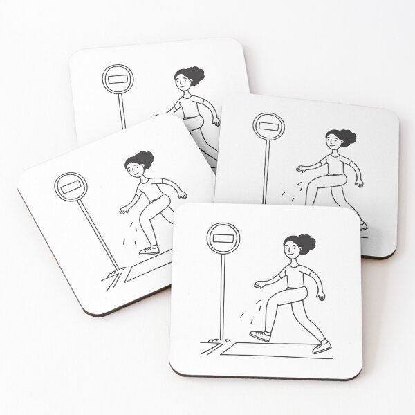 Item preview, A person stepping over a Do Not Enter sign designed and sold by rasagamastore.
