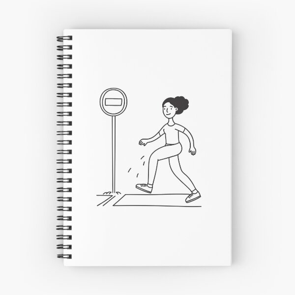 Item preview, A person stepping over a Do Not Enter sign designed and sold by rasagamastore.