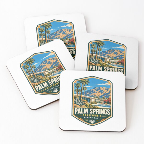 Item preview, Palm Springs California Desert Oasis Vacation Traveler Souvenir designed and sold by NeedForParks.