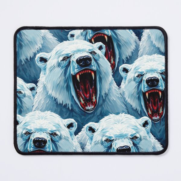 Item preview, Copy of Roaring Polar Bear Pattern designed and sold by pUNKnown.