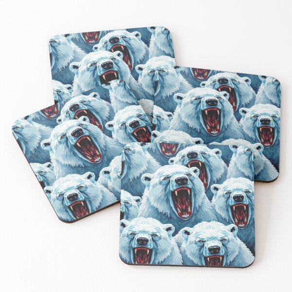 Item preview, Copy of Roaring Polar Bear Pattern designed and sold by pUNKnown.