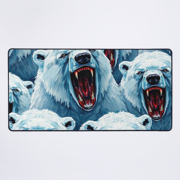 Item preview, Copy of Roaring Polar Bear Pattern designed and sold by pUNKnown.