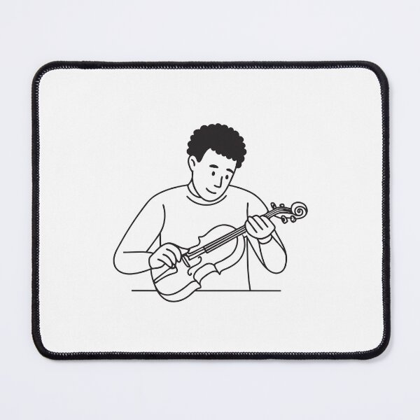 Item preview, A person tuning a Violin designed and sold by rasagamastore.