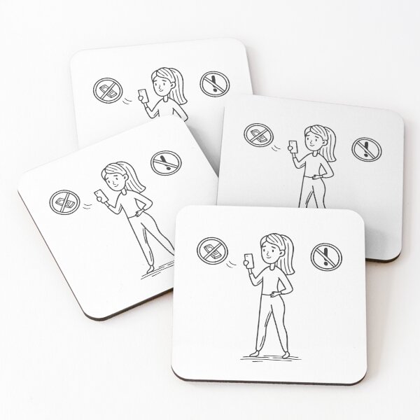 Item preview, A person using a phone in a No Phones zone designed and sold by rasagamastore.