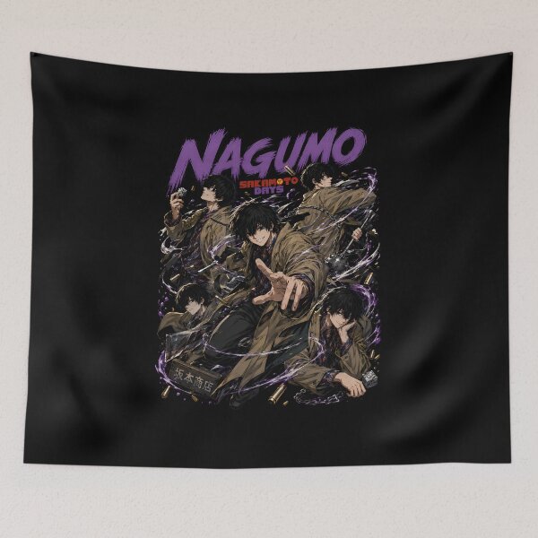 Item preview, Nagumo Purple Action Pose Sakamoto Days T-Shirt designed and sold by SirLivy.