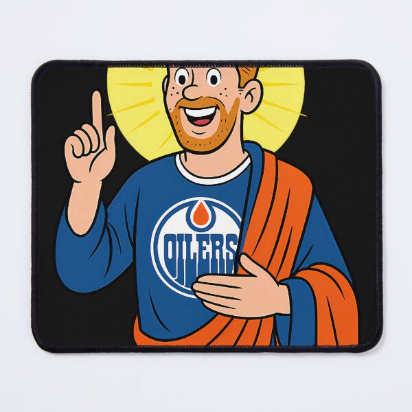 Item preview, Mcjesus Edmonton Oilers Parody designed and sold by NohaAli.