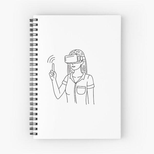 Item preview, A person wearing virtual reality goggles designed and sold by rasagamastore.