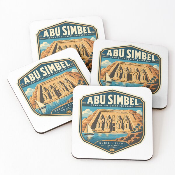 Item preview, Abu Simbel Land Of The Great Pharaohs Nubia Egypt Time Carved In Stone Travel History Souvenir designed and sold by Simsimah26Parks.