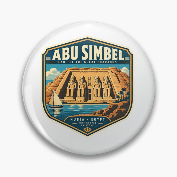 Item preview, Abu Simbel Land Of The Great Pharaohs Nubia Egypt Time Carved In Stone Travel History Souvenir designed and sold by Simsimah26Parks.