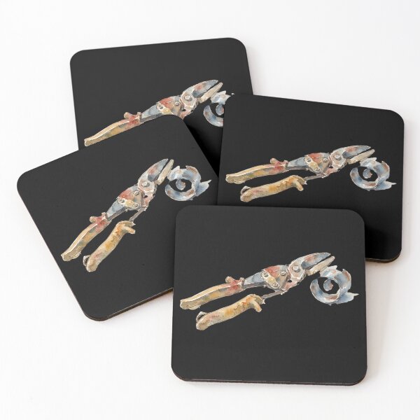 Item preview, Watercolor Pruning Shears And Garden Tool Art designed and sold by bvdesignart.
