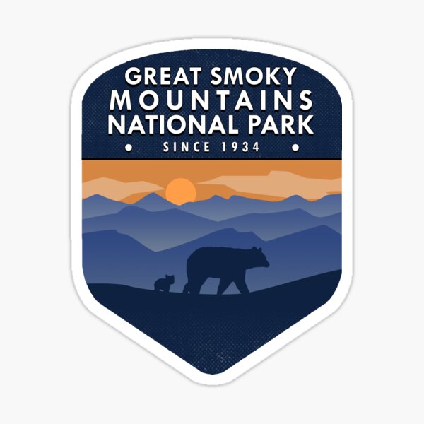 Great Smoky Mountains National Park 4 Sticker