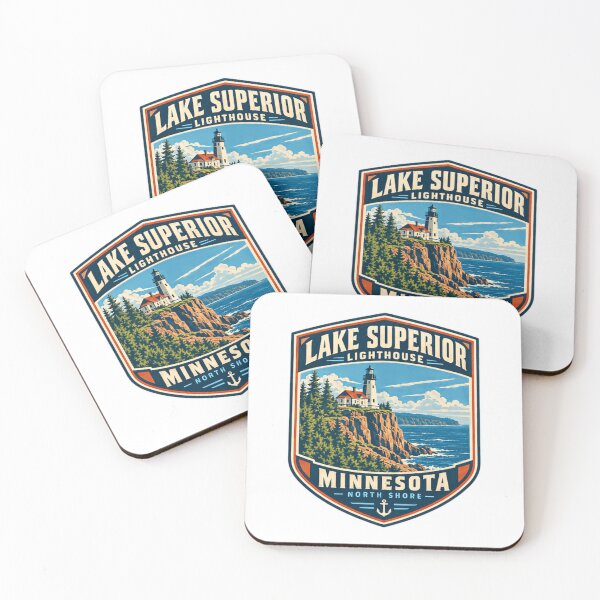 Item preview, Lake Superior Lighthouse Minnesota North Shore Great Lakes Travel designed and sold by NeedForParks.