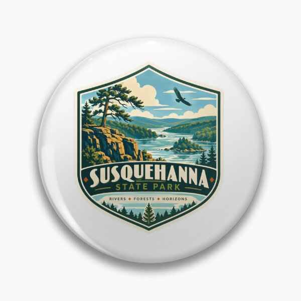 Item preview, Susquehanna State Park Rivers Forests Horizons Maryland Hiking Camping Travel designed and sold by Simsimah26Parks.
