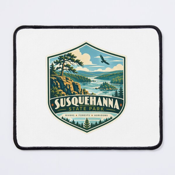 Item preview, Susquehanna State Park Rivers Forests Horizons Maryland Hiking Camping Travel designed and sold by Simsimah26Parks.