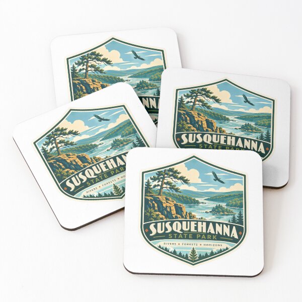 Item preview, Susquehanna State Park Rivers Forests Horizons Maryland Hiking Camping Travel designed and sold by Simsimah26Parks.