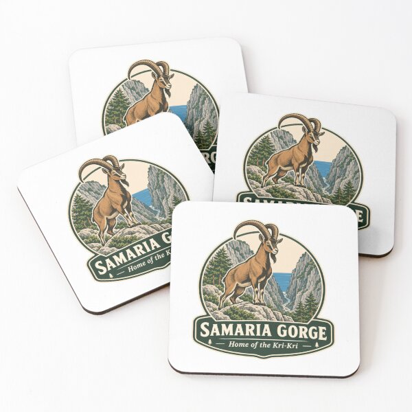 Item preview, Samaria Gorge Home Of The Kri-Kri Greece Travel Hiker National Park Souvenir designed and sold by NeedForParks.