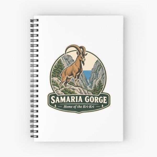 Item preview, Samaria Gorge Home Of The Kri-Kri Greece Travel Hiker National Park Souvenir designed and sold by NeedForParks.