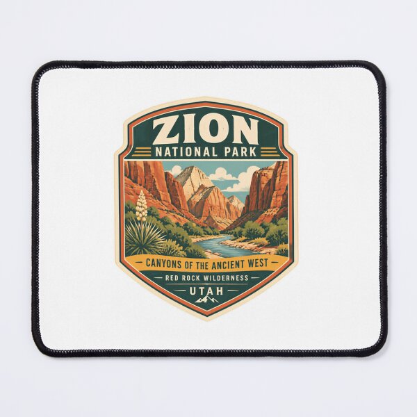 Item preview, Zion National Park Canyons Of The Ancient West Red Rock Wilderness Utah Traveler Souvenir designed and sold by Simsimah26Parks.