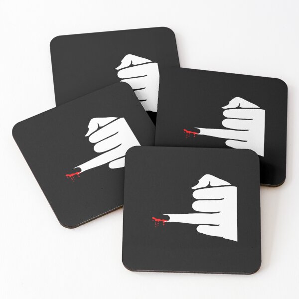 Item preview, Bloody Middle Finger - Edgy Antisocial Halloween designed and sold by offquote. by nttglyphs.